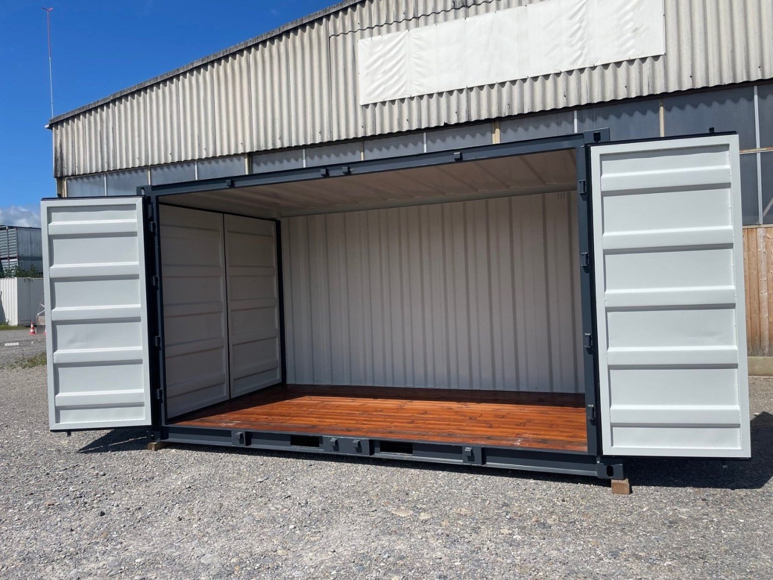 conteneur de stockage 15 pieds open side avec double ouverture3 conteneur de stockage 15 pieds open side avec double ouverture3